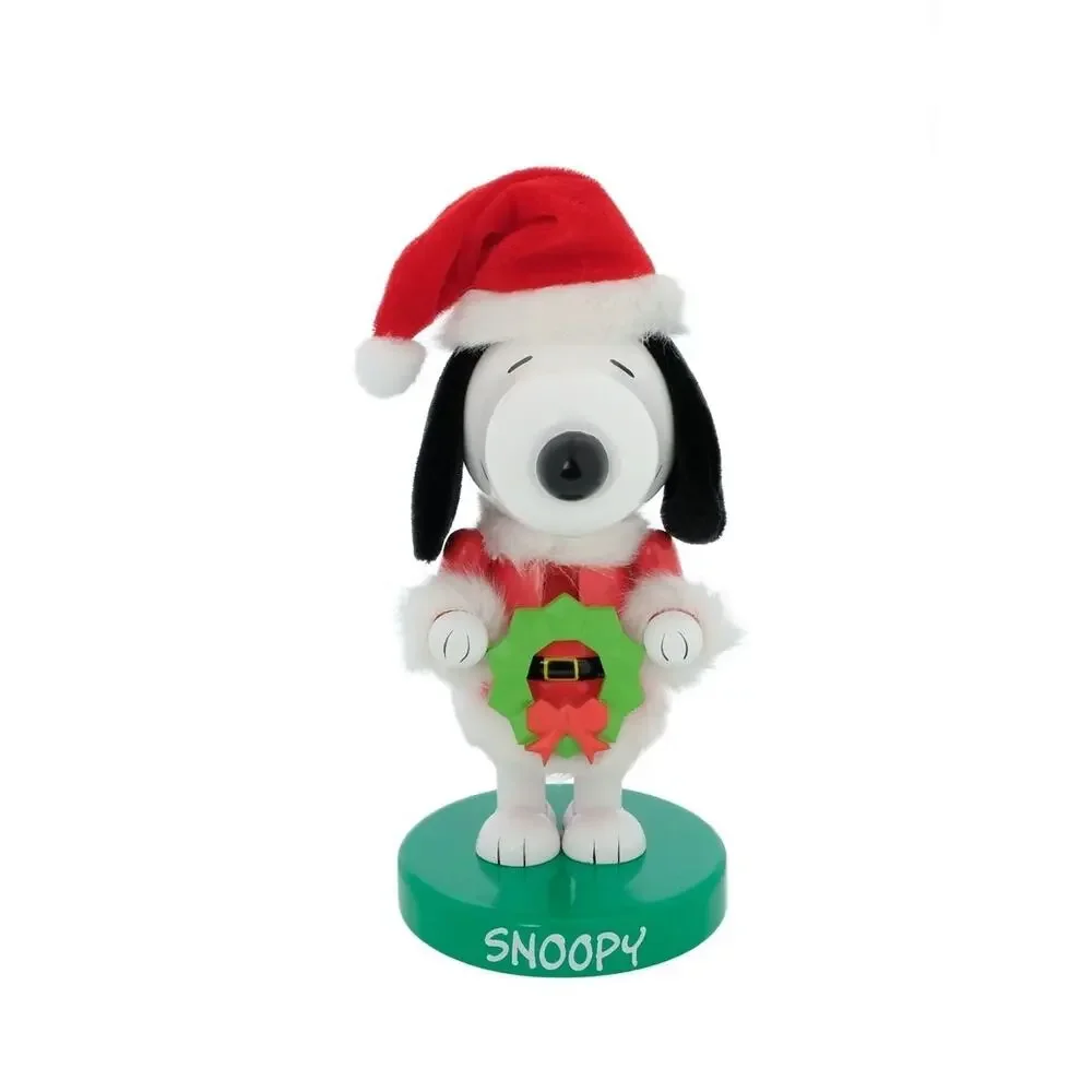NEW! Peanuts Snoopy Collectable Christmas Nutcracker 8.5